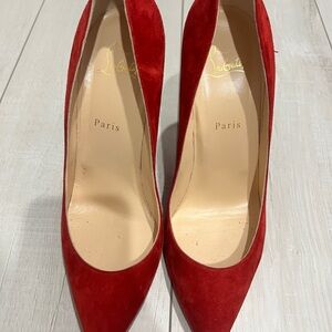 Elegant Red Women's Heels